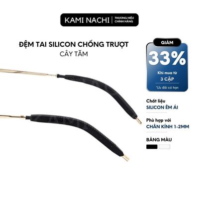 Miếng đệm làm êm tai cho kính bằng silicon siêu bền hình cây tăm chống trượt KAMI NACHI
