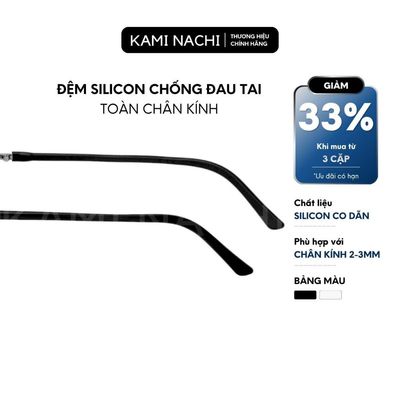 Đệm bảo vệ chân kính toàn diện chống đau tai dành cho kính kim loại KAMI NACHI