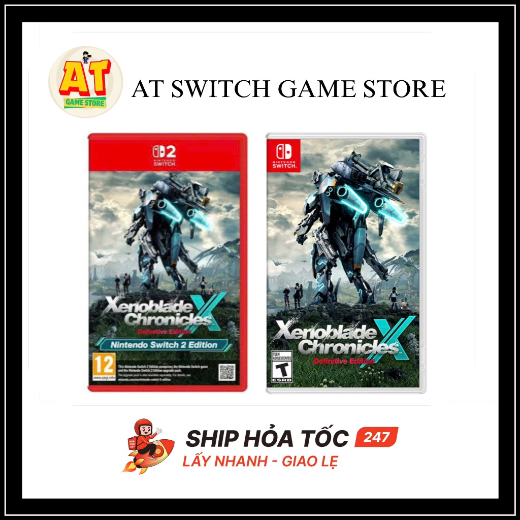 Băng game Xenoblade Chronicles X Nintendo Switch 1- switch 2