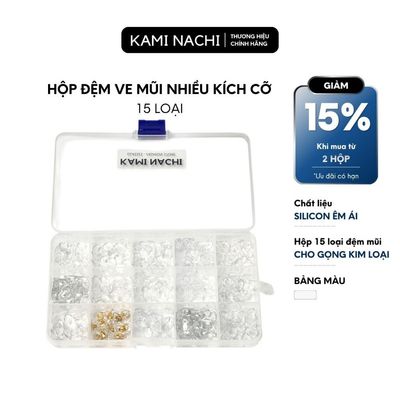 Hộp đệm ve mũi chống trượt chuyên dụng nhiều kích cỡ cho mắt kính KAMI NACHI