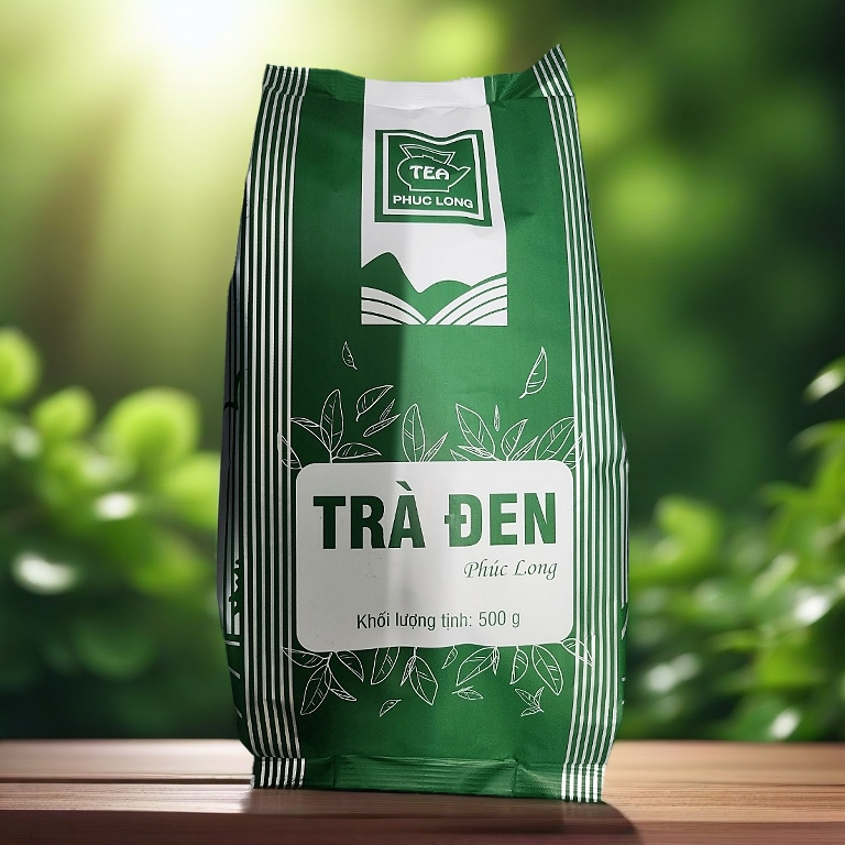 Trà Đen PHÚC LONG bao 500g dùng pha trà sữa