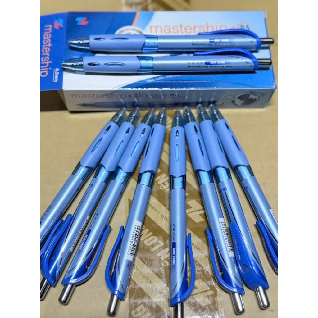 viết gel 09  xanh Thiên long G09 đầu bi 0.5mm