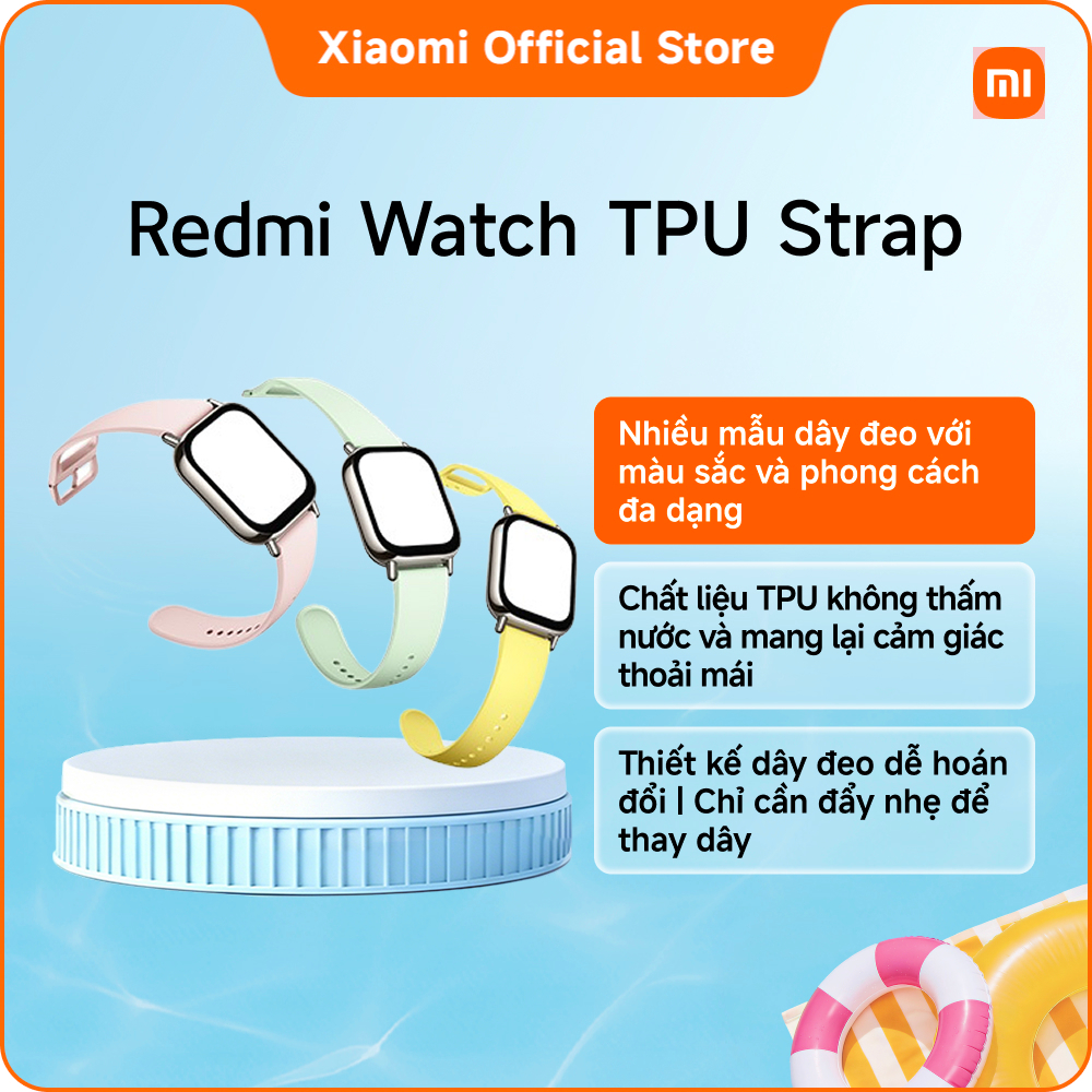 Dây đeo TPU REDMI Watch 5 Lite & REDMI Watch 5 Active & Dây đeo Xiaomi Smart Band 9 Active