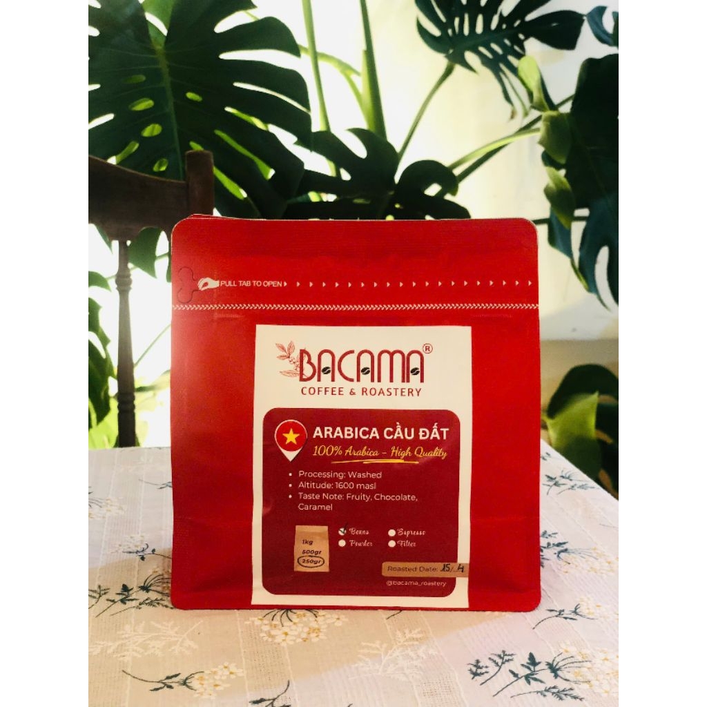 Cà phê hạt/bột 100% Arabica Cầu Đất Signature