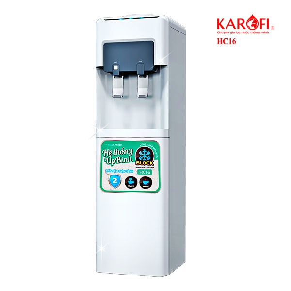 Cây nước nóng lạnh úp bình Karofi HC16