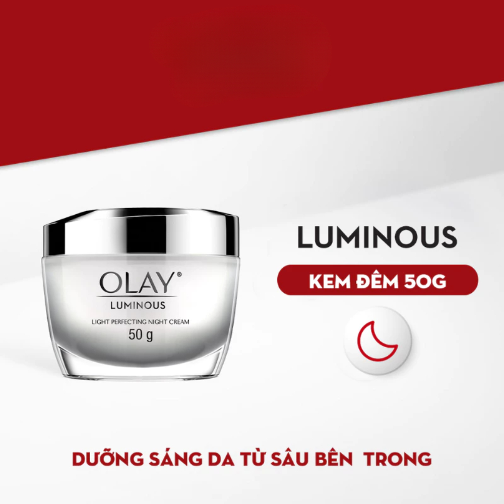 Ảnh 17 của Kem dưỡng ẩm, Serum OLAY LUMINOUS NIACINAMIDE + VITAMIN C mờ vết thâm, đốm nâu, sáng da 50g.