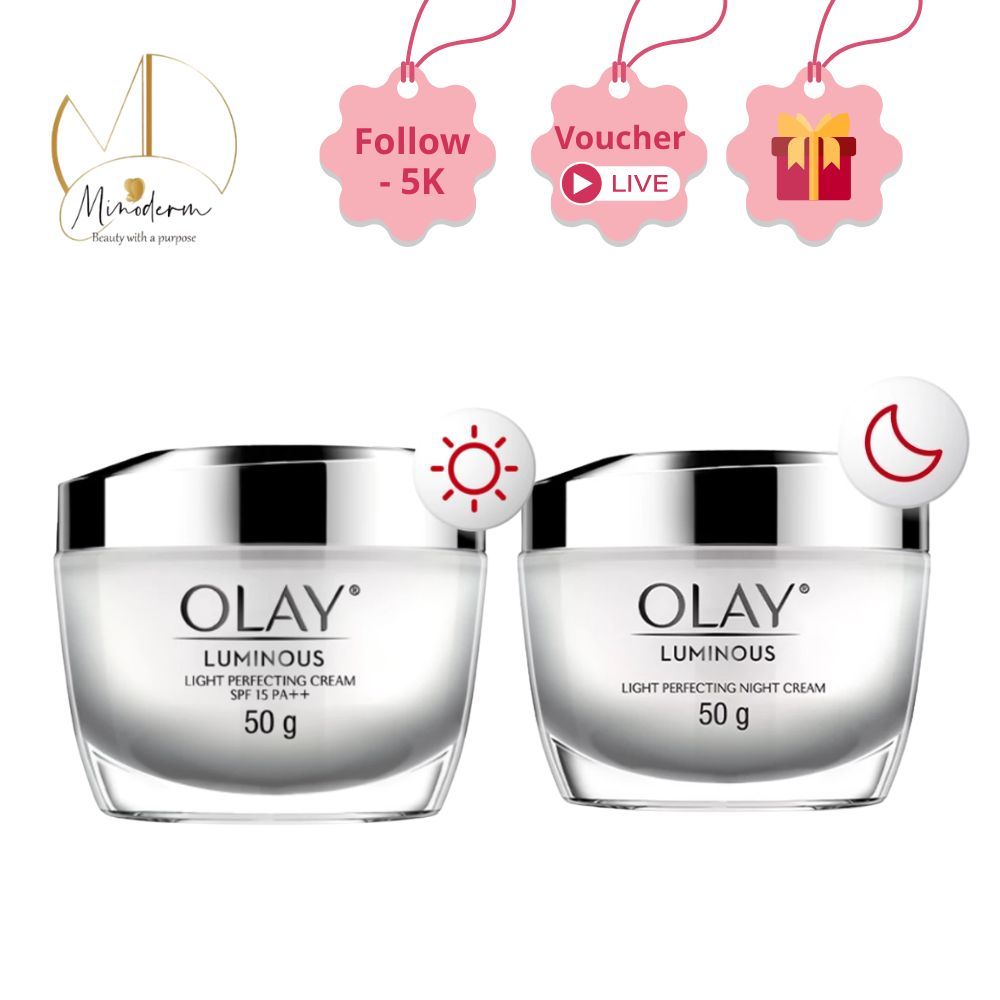 Ảnh 3 của Kem dưỡng ẩm, Serum OLAY LUMINOUS NIACINAMIDE + VITAMIN C mờ vết thâm, đốm nâu, sáng da 50g.