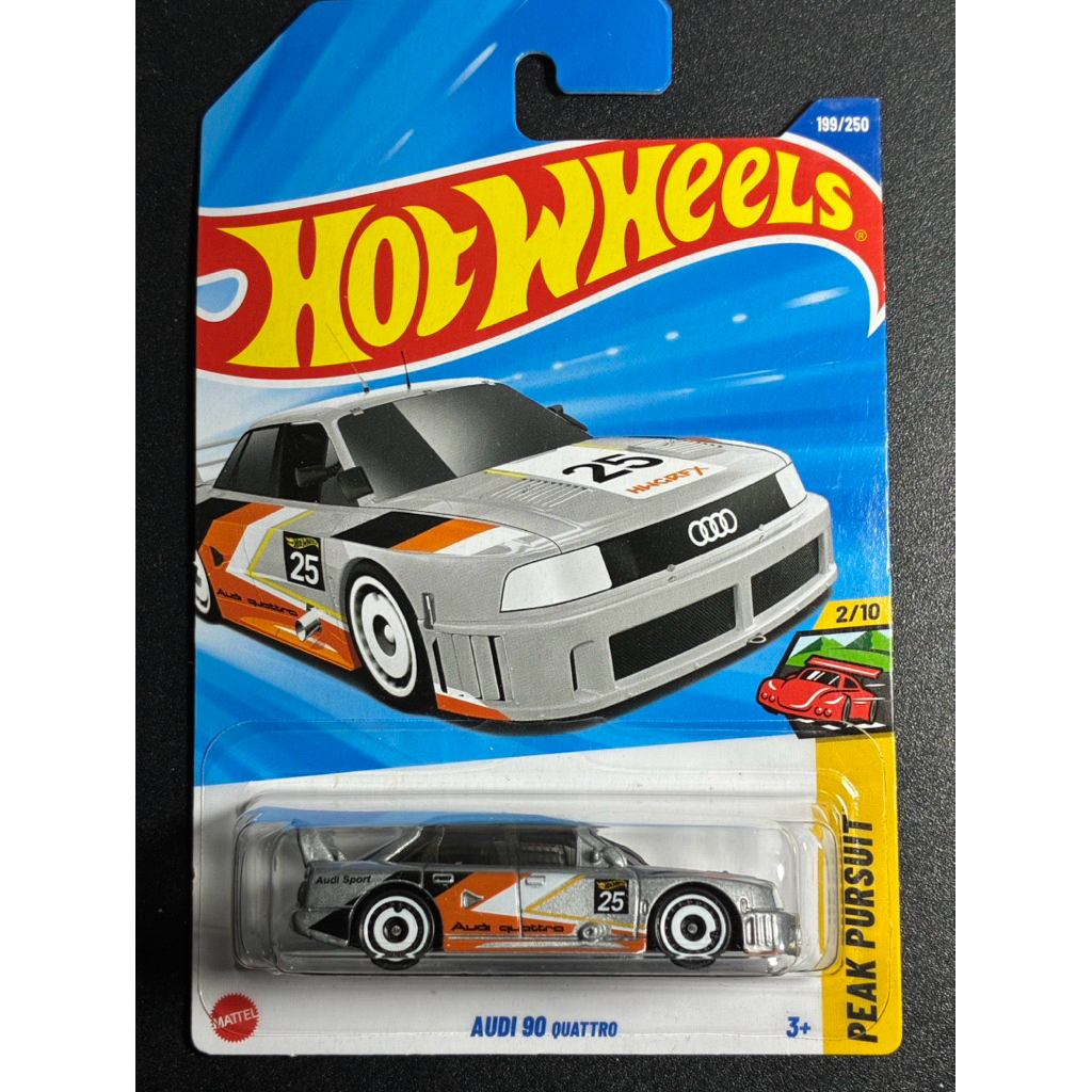 Mô hình xe HotWheels-AUDI 90 QUATTRO (tỉ lệ 1:64)