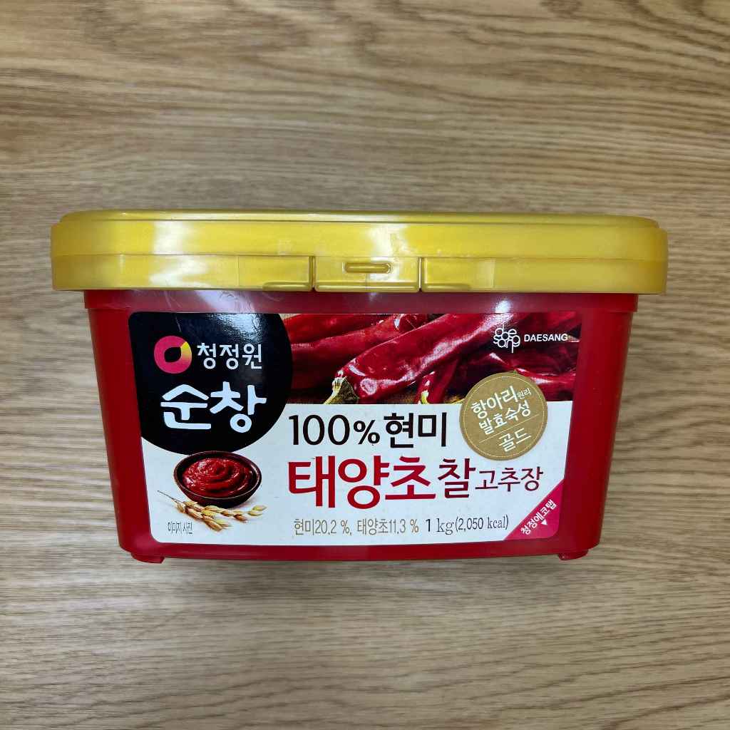 Tương Ớt Gochujang Gold Daesang 1kg – Tương Ớt Hàn Quốc Đậm Đà, Làm Tokbokki, Sốt Cay, Ướp Thịt Nướn