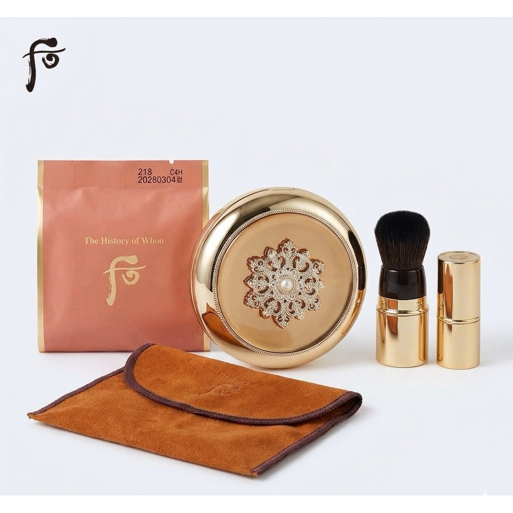 (Hàng công ty) Kèm lõi+ Cushion The Who0 Hoa Hiên Bản Cao Cấp Nhất Của Hãng | Dưỡng Da Che Khuyết Đi