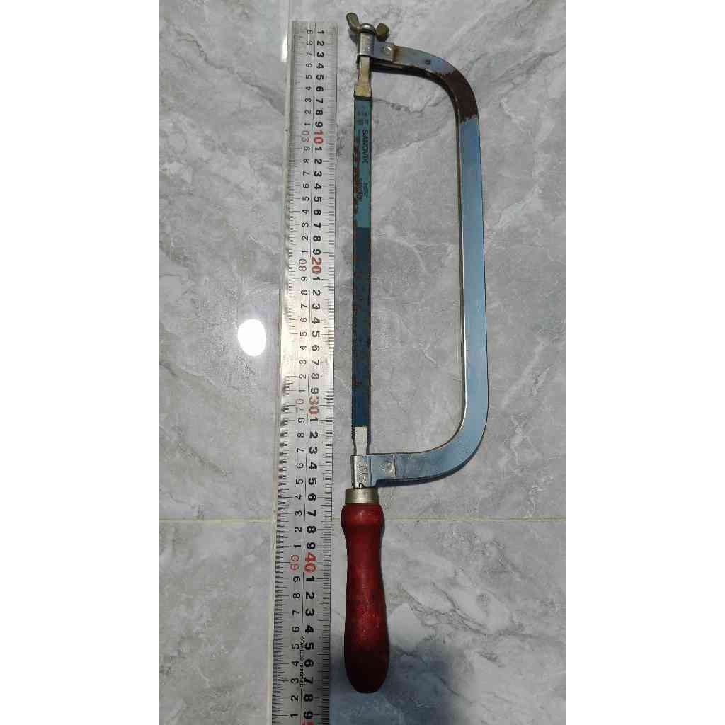Đồ nghề bãi: Cưa sắt O.N.S + lưỡi 26cm SANDVIK (sweden) còn sừ dụng tốt