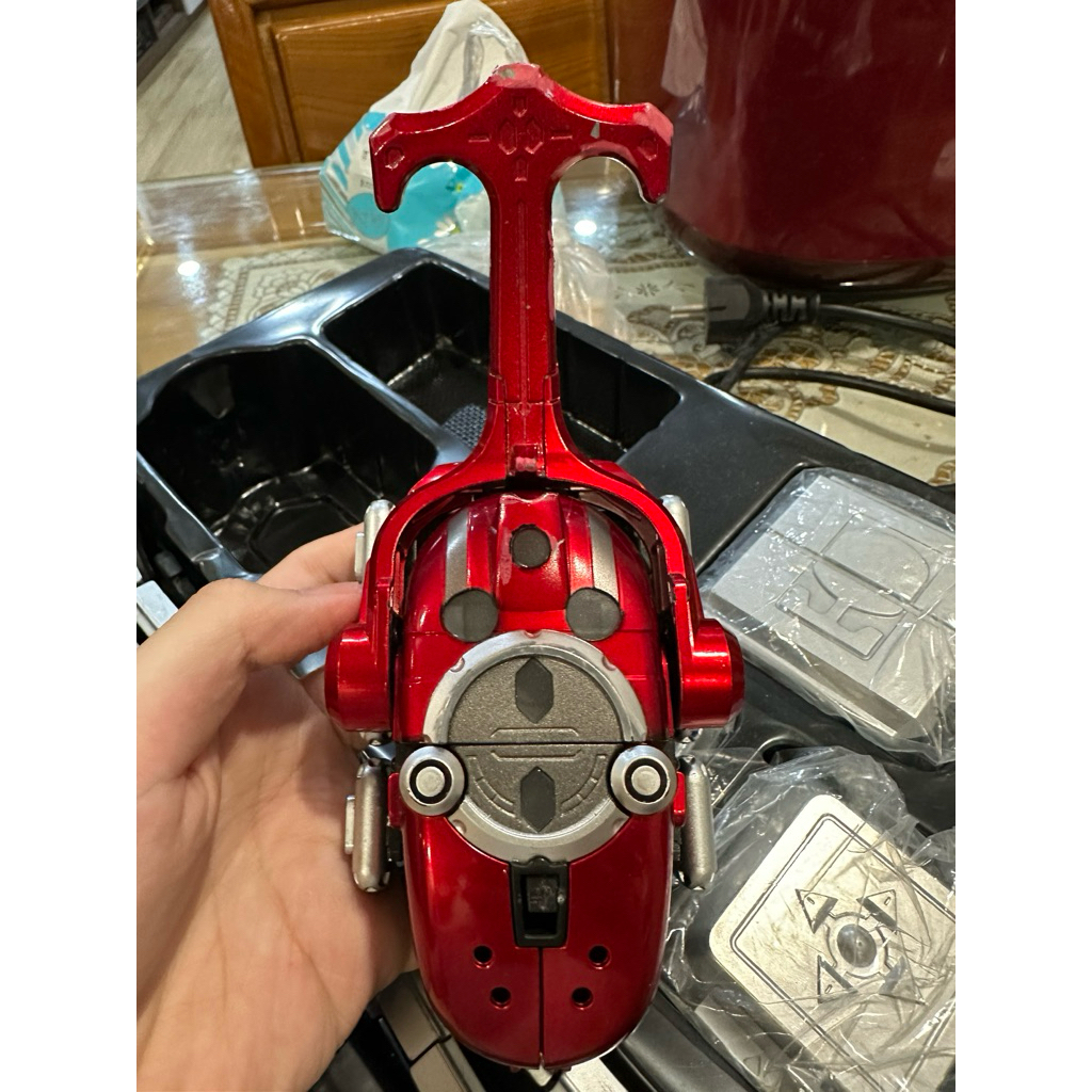Kamen rider Kabuto thắt lưng siêu nhân bootleg trầy lỏng và âm loạn