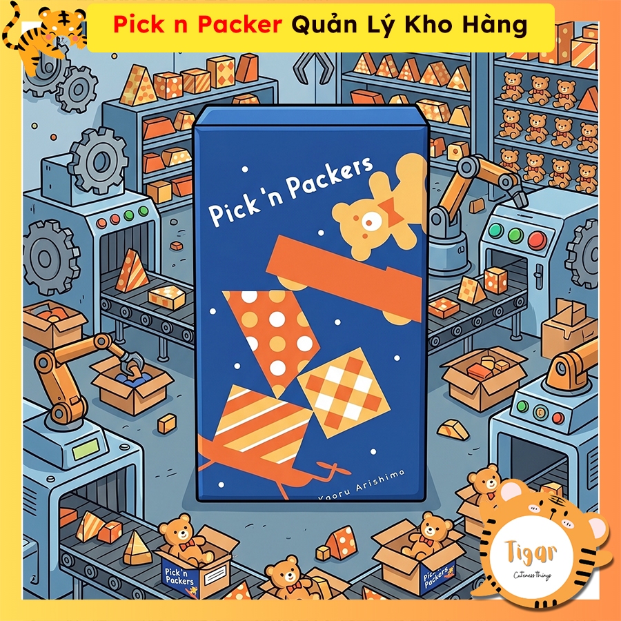 Boardgame Pick n Packers Quản Lý Kho Hàng