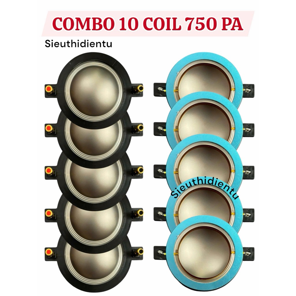 COMBO 10 COIL TREBLE COL TREP 750PA/RCF