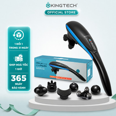 Máy Massage Cầm Tay Đa Năng Cao Cấp KINGTECH LUX-900 - Mát Xa Toàn Thân, Chuyên Sâu Cho Lưng, Cổ, Vai, Gáy Cánh Tay