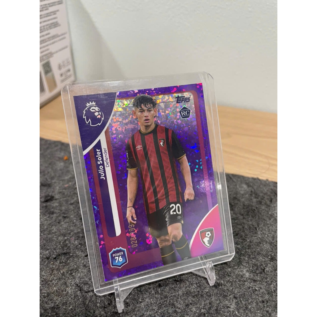 🔥 2025/26 Topps EPL Julio Soler /199 🔥