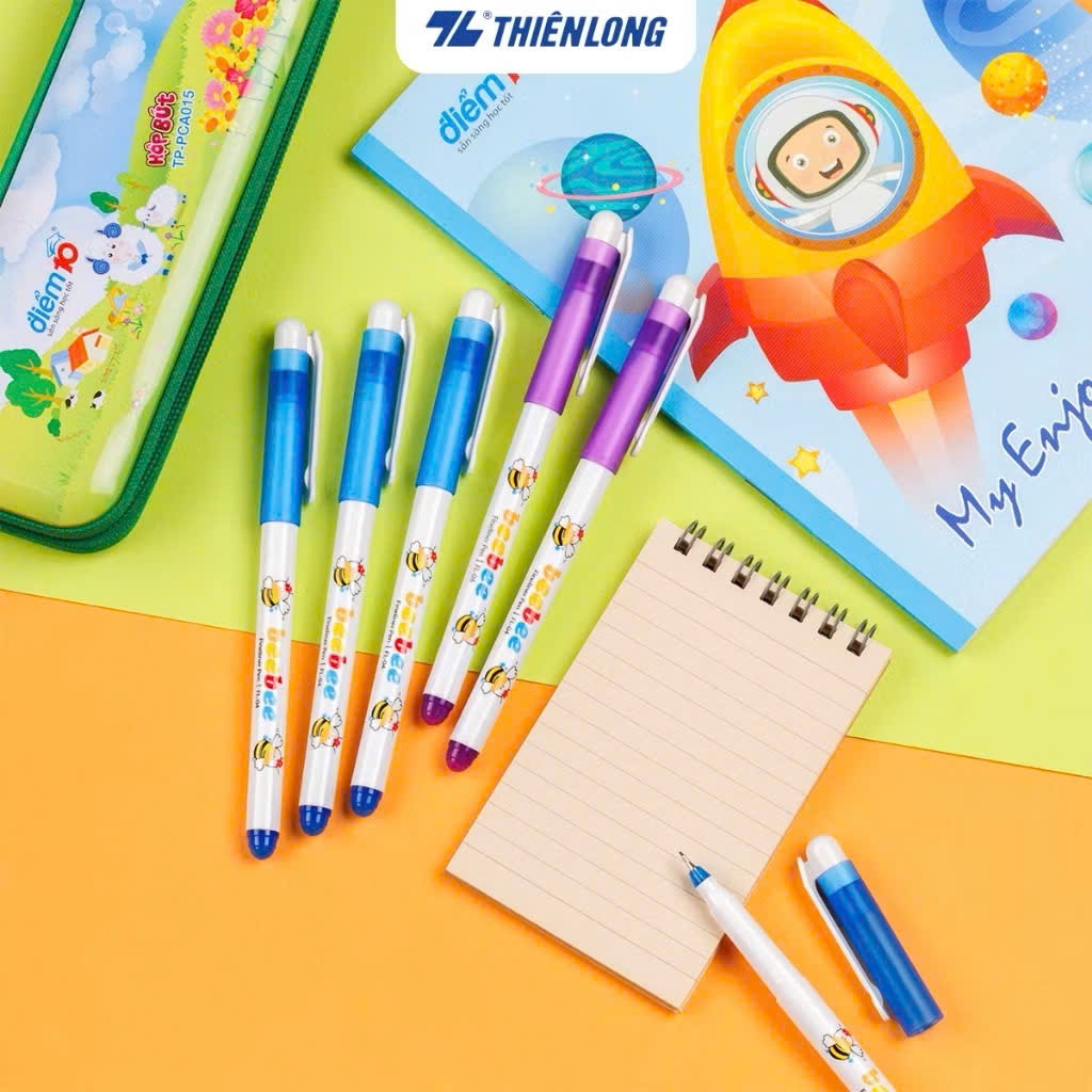 Bút Bebe mực Tím Thiên Long FL-04 / bút lông kim FL-04