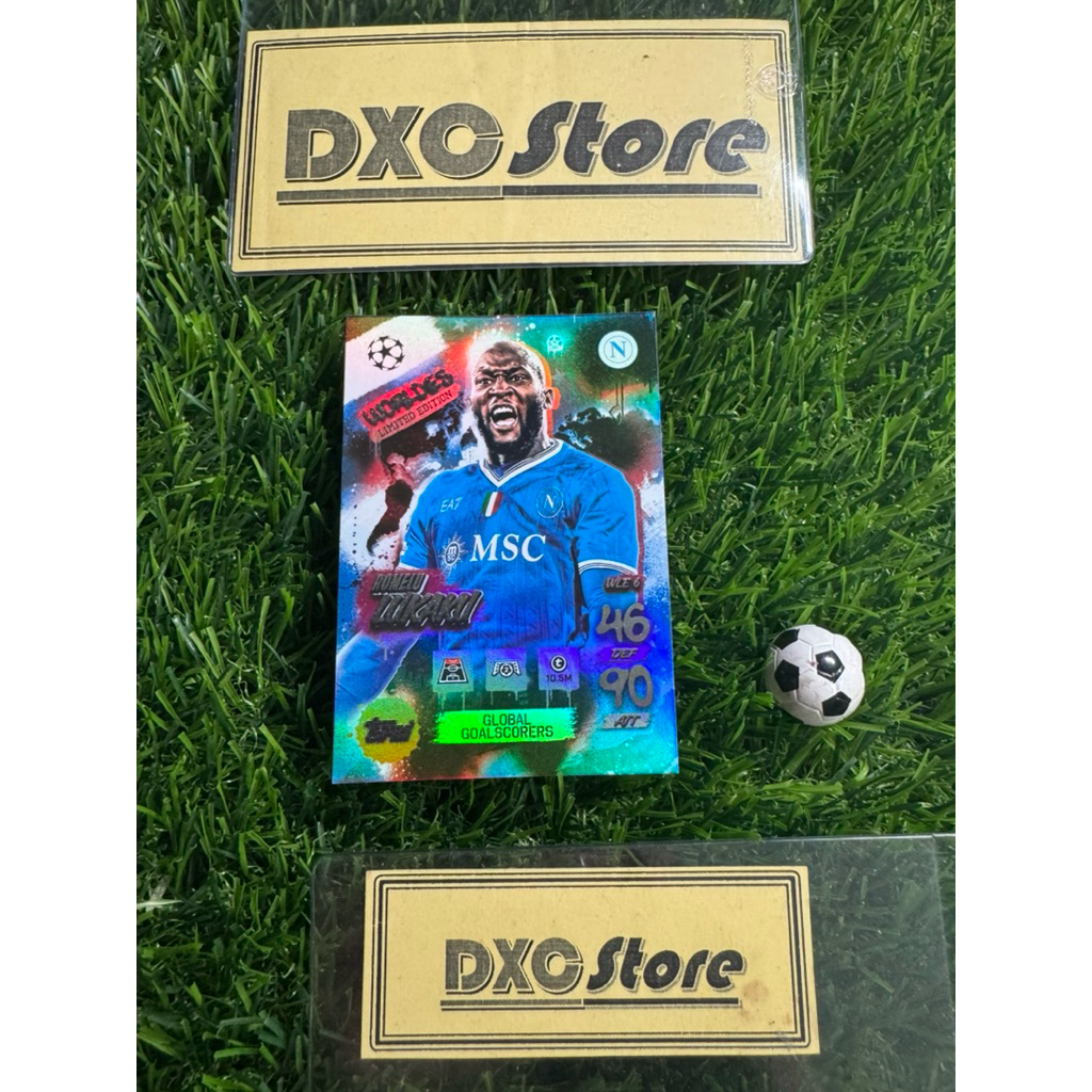 [ CHÍNH HÃNG ] - LIMITED EDITION WORLDIES - TOPPS MATCH ATTAX 2026 - ROMELU LUKAKU (NAPOLI)