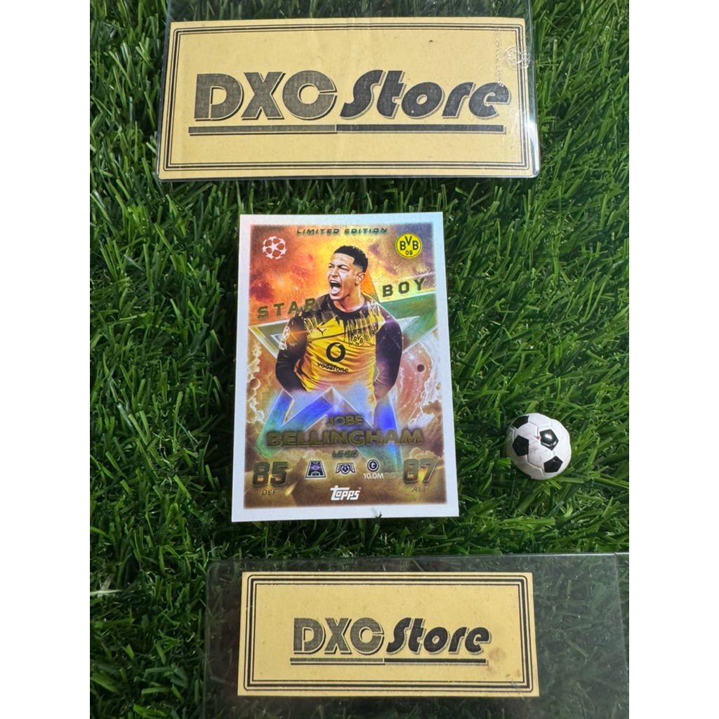 [ CHÍNH HÃNG ] - LIMITED EDITION STAR BOY - TOPPS MATCH ATTAX 2026 - JOBE BELLINGHAM (BORUSSIA DORTM