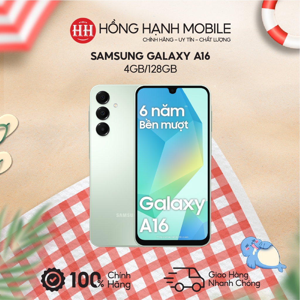 Điện Thoại Samsung Galaxy A16 4GB/128GB - Hàng Chính Hãng | BigBuy360 - bigbuy360.vn