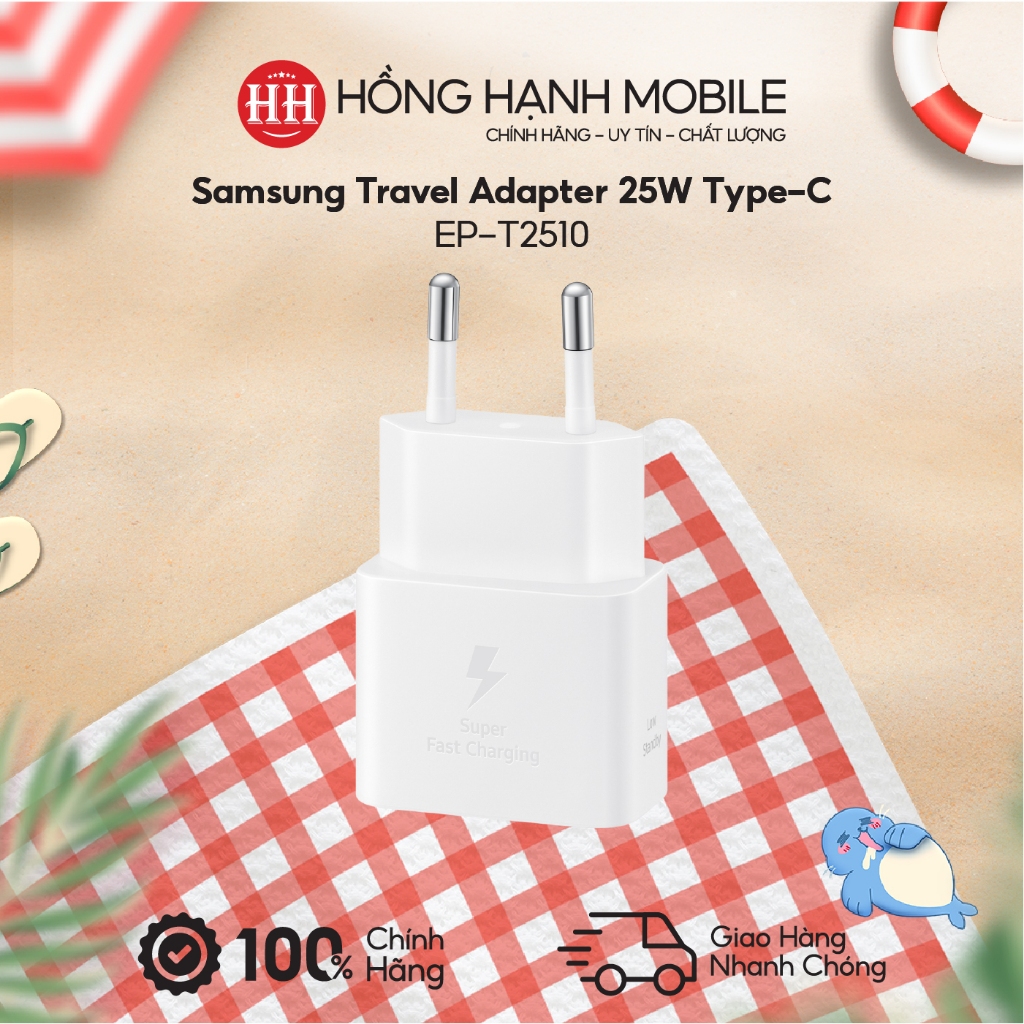 Cốc Sạc Samsung Travel Adapter 25W Type C EP-T2510 - Hàng Chính Hãng | BigBuy360 - bigbuy360.vn