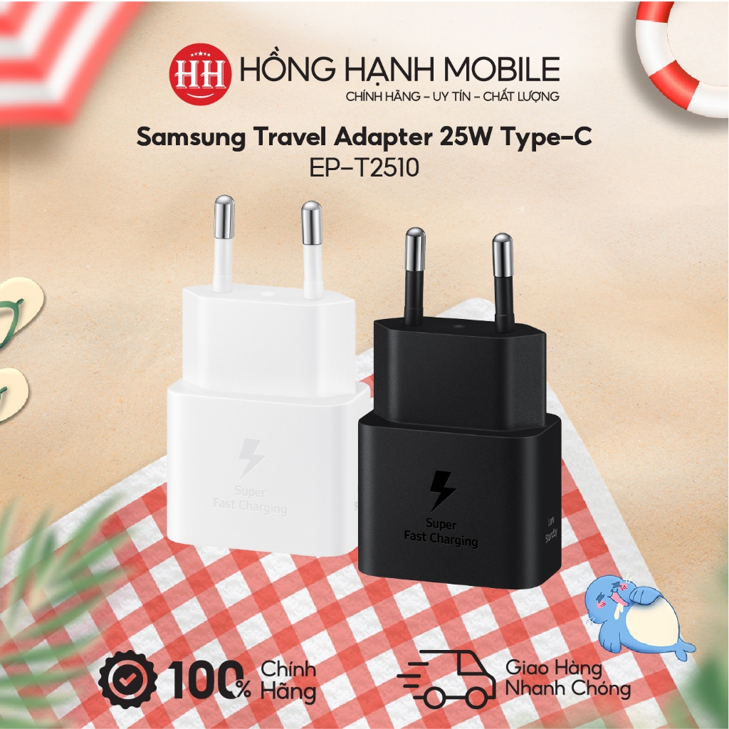 Cốc Sạc Samsung Travel Adapter 25W Type C EP-T2510 - Hàng Chính Hãng | BigBuy360 - bigbuy360.vn