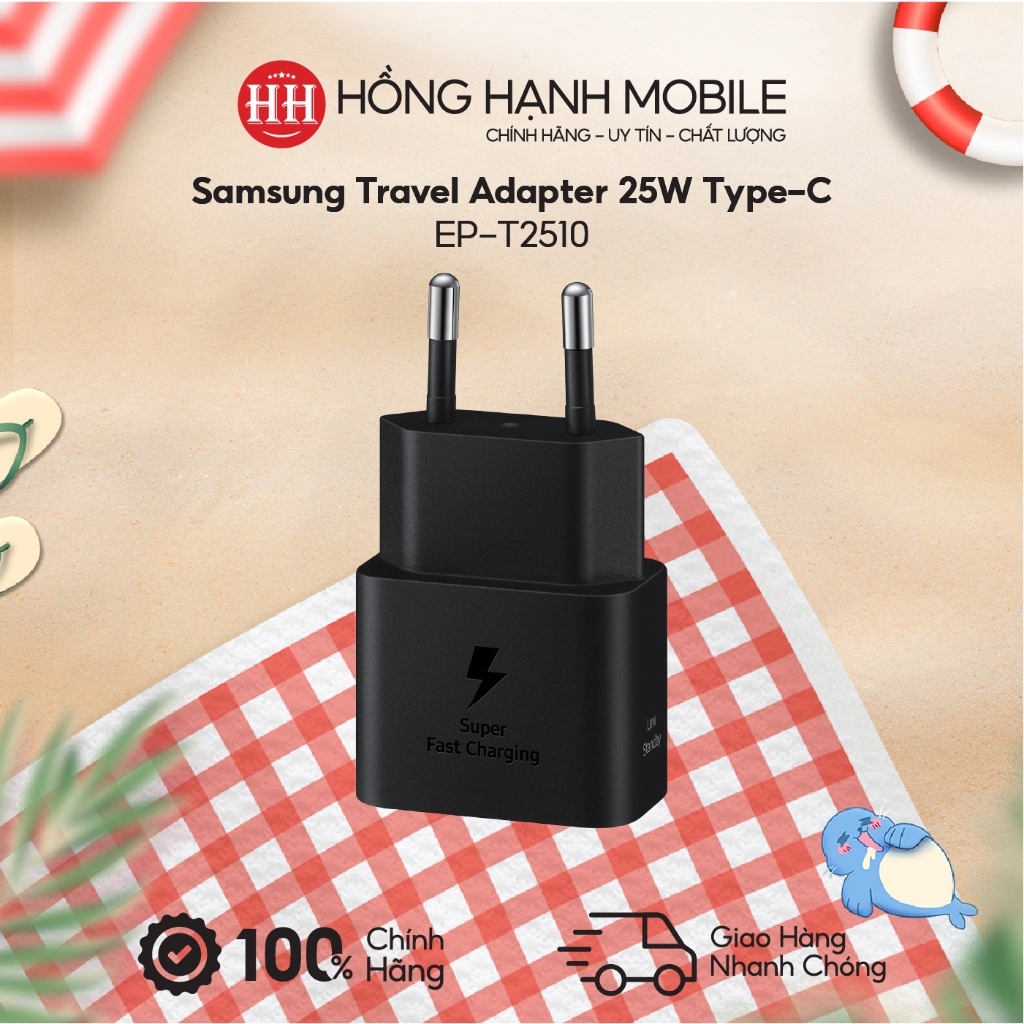Cốc Sạc Samsung Travel Adapter 25W Type C EP-T2510 - Hàng Chính Hãng | BigBuy360 - bigbuy360.vn