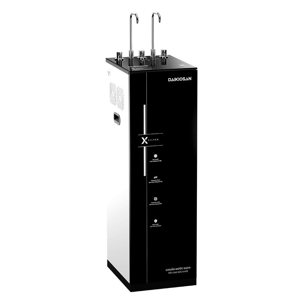 Hỗ Trợ Lắp Đặt - Máy Lọc Nước RO Nóng Nguội Lạnh Daikiosan X-Silver DN303, nâng kiềm, uống trực tiếp