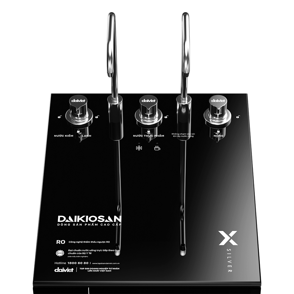 Máy Lọc Nước RO Nóng Nguội Lạnh Daikiosan DN303 – 10 Cấp Lọc, Nâng Kiềm pH 8-9.5, Uống Trực Tiếp Tại