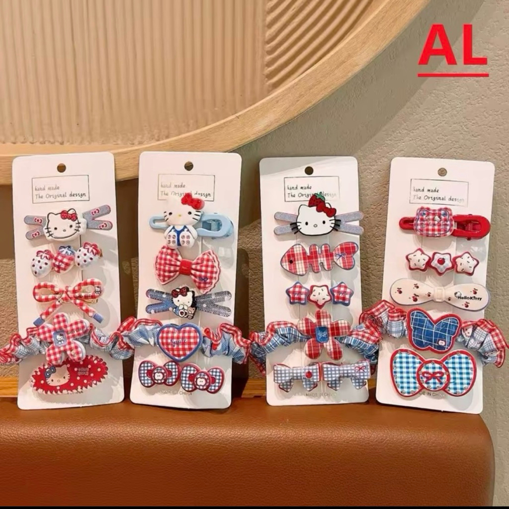Set 5 kẹp Hello kiity