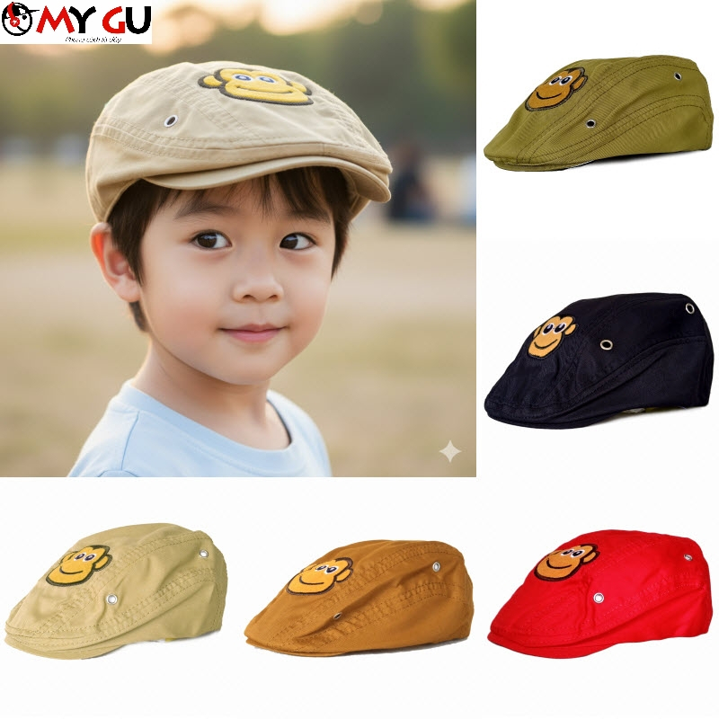 Nón bê rê trẻ em Khỉ con M680