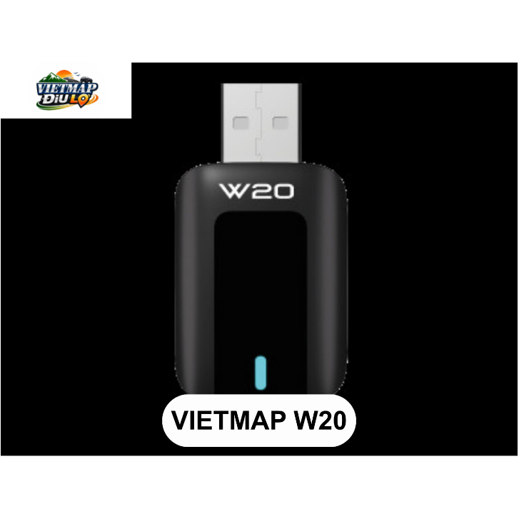 USB Vietmap W20 Chính Hãng, Biến CarPlay Android Auto Có Dây Thành Không Dây Tiện Lợi