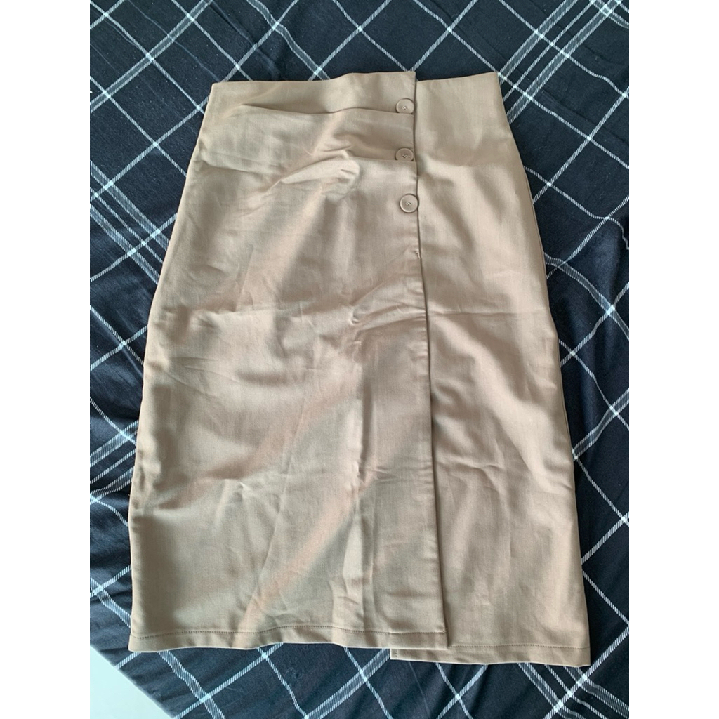 pass chân váy Calie nâu size M