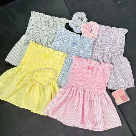 Áo nhún sọc xinh xinh #tiktok Phương Bán Áo Nhún | BigBuy360 - bigbuy360.vn