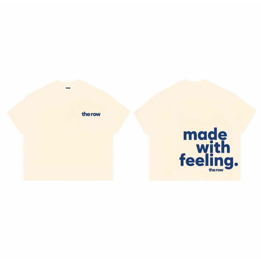 Áo Thun Big Boxy Cotton Cổ Tròn Form Rộng Unisex Nam Nữ,Áo Phông Ngắn Tay In Chữ Felling Made Nhiều Màu Mặc Hàng Ngày | BigBuy360 - bigbuy360.vn