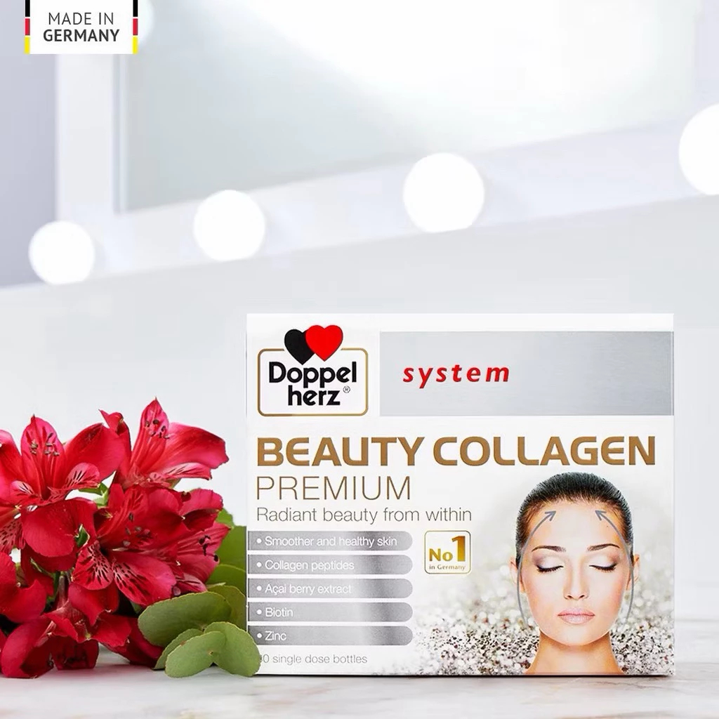 Collagen thuỷ phân chống lão hóa, đẹp da Doppelherz Beauty Collagen (Hộp 30 ống) t12.2026