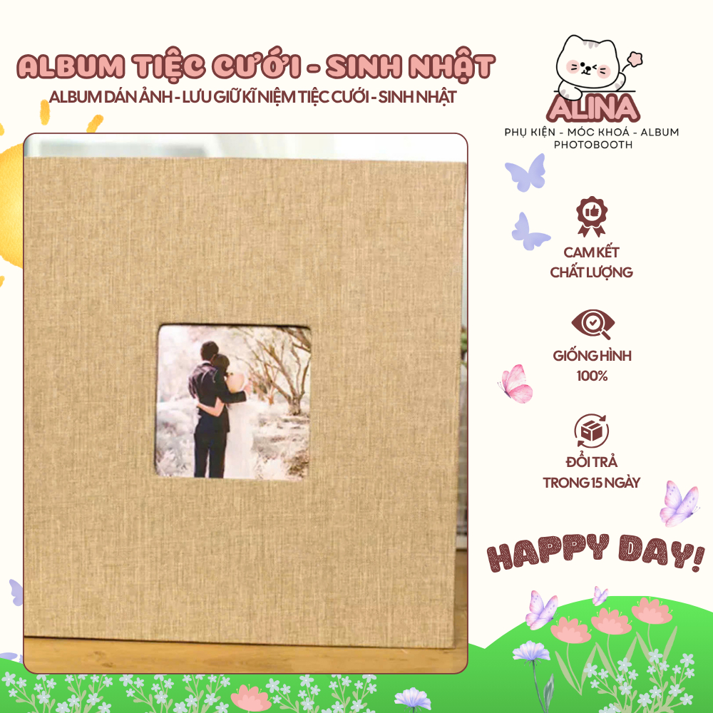Album Photobooth, Album Tiệc Cưới, Album Kỉ Niệm, The Alina Studio - Hàng Order Trước 7 Ngày