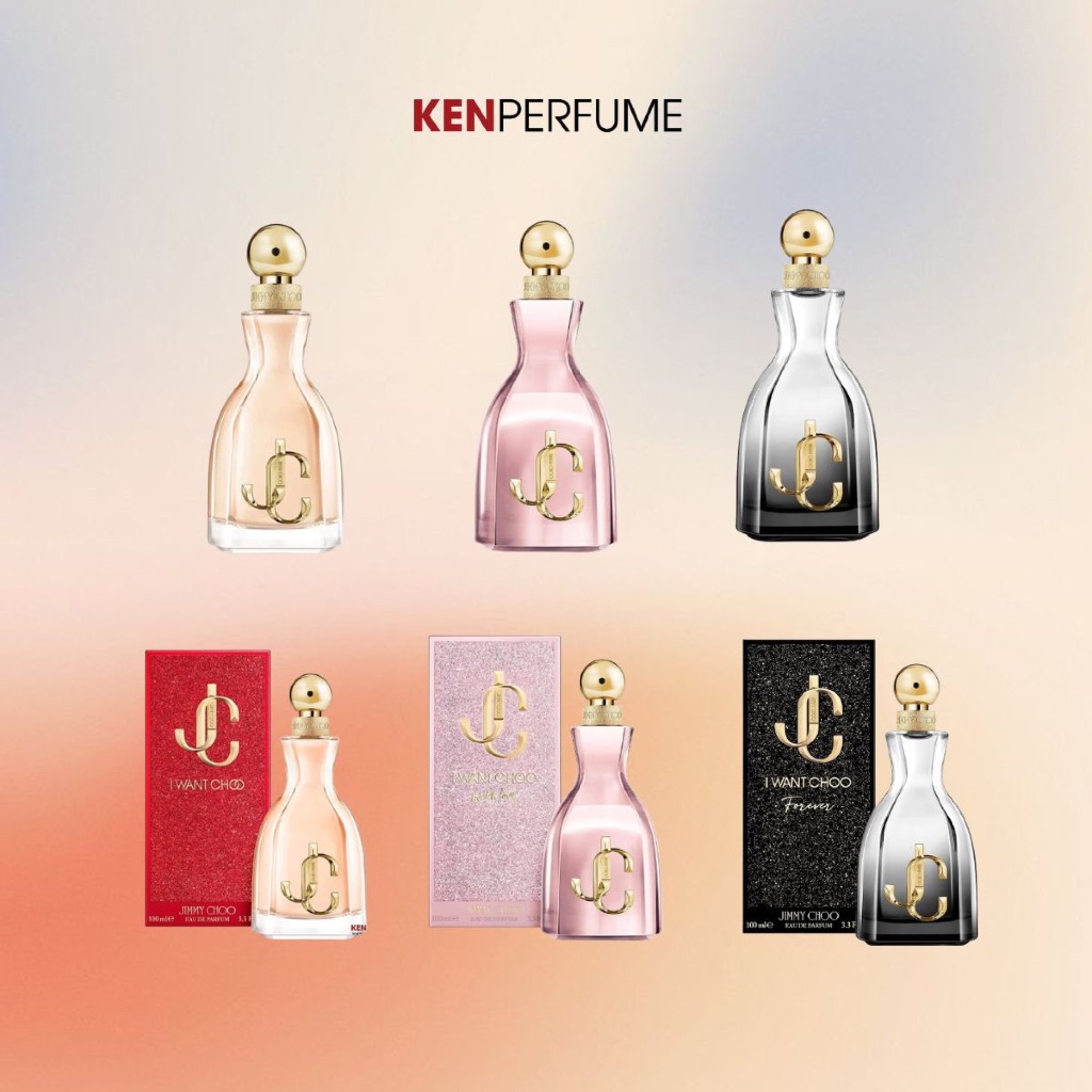 Nước hoa Fullsize 100ML| 40ML JIMMY CHOO I Want | Nước Hoa Nữ | Ken Perfume