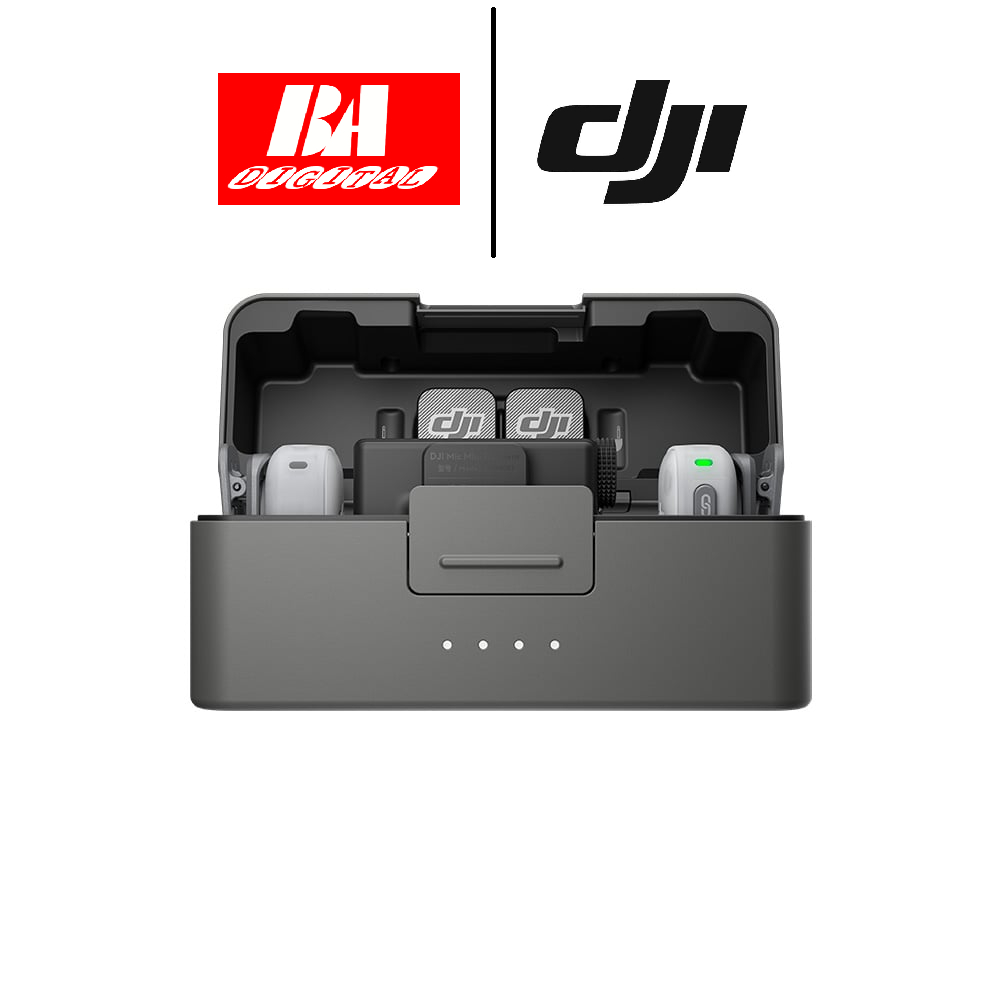 DJI Mic Mini 2 Microphone sử dụng cho máy ảnh, điện thoại... nhỏ gọn nhẹ, khử ồn chất lượng