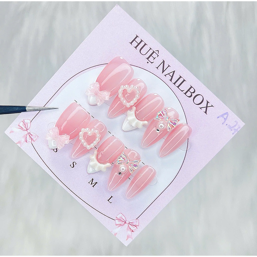 NAILBOX thiết kế  sơn gel.móng giả.A27
