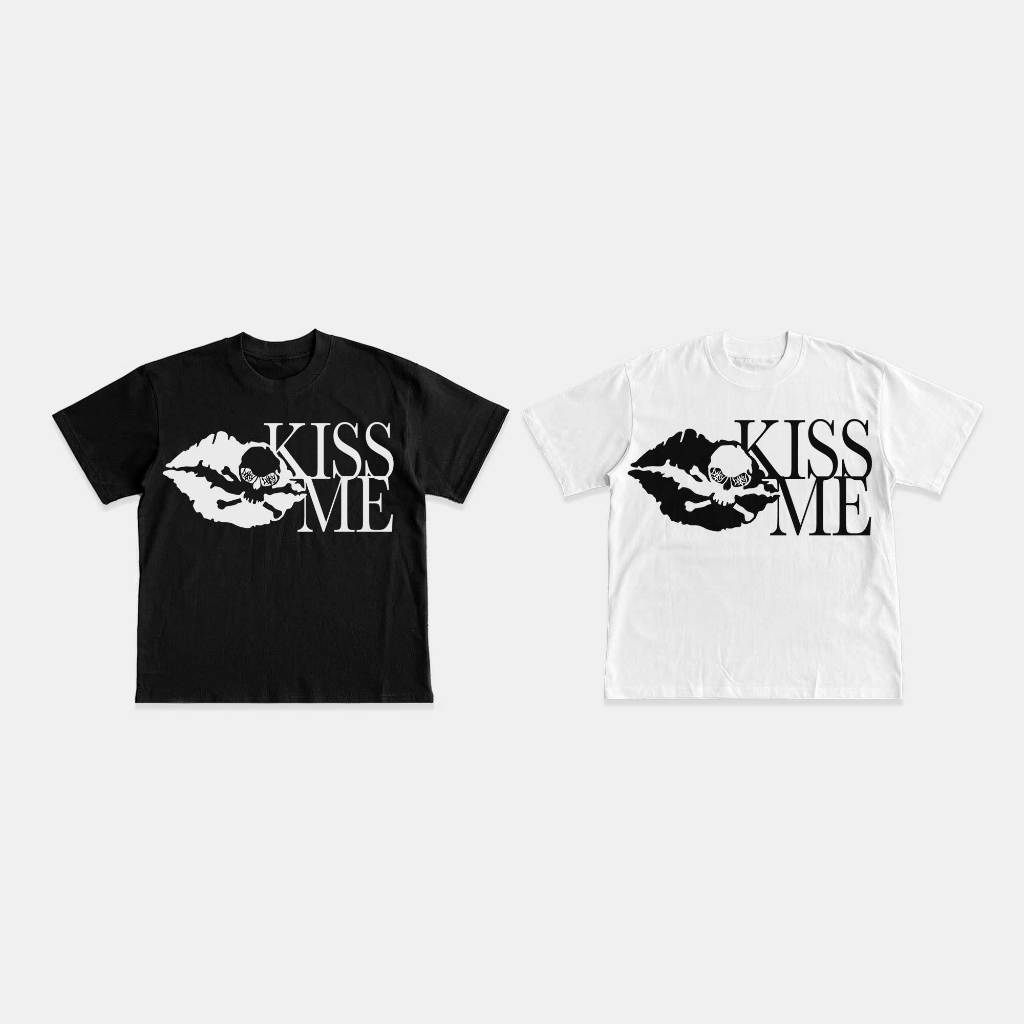 Áo Thun Ngắn LOWKEY - Kiss Me Tee 250gsm