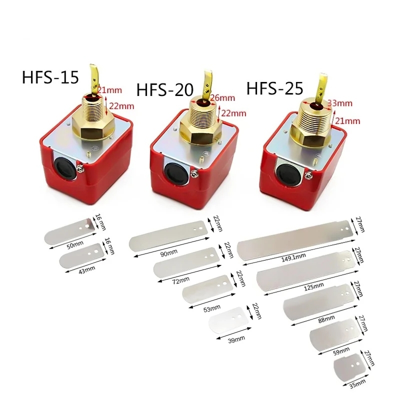 Công tắc dòng chảy Autosigma HFS-15, HFS-20, HFS-25 Cảm biến dòng nước