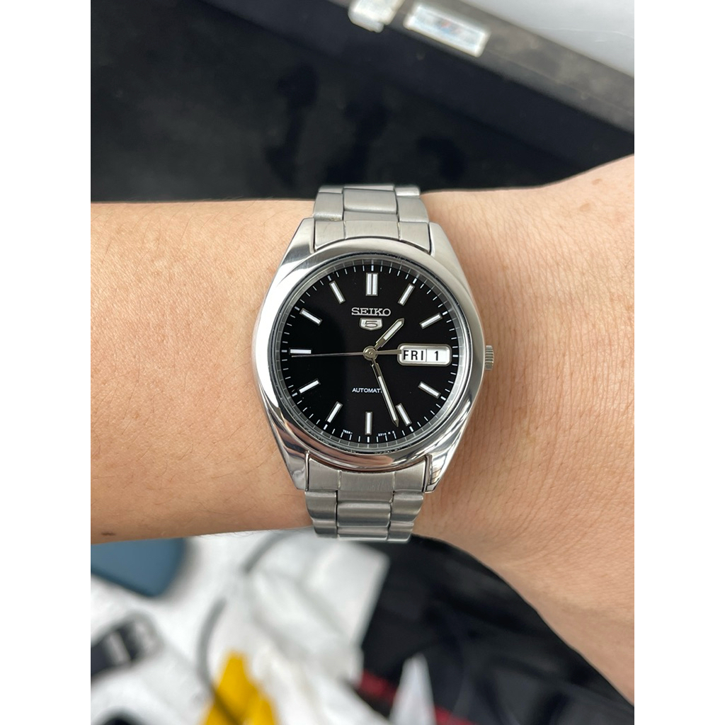 seiko 5 cơ tự động lộ máy