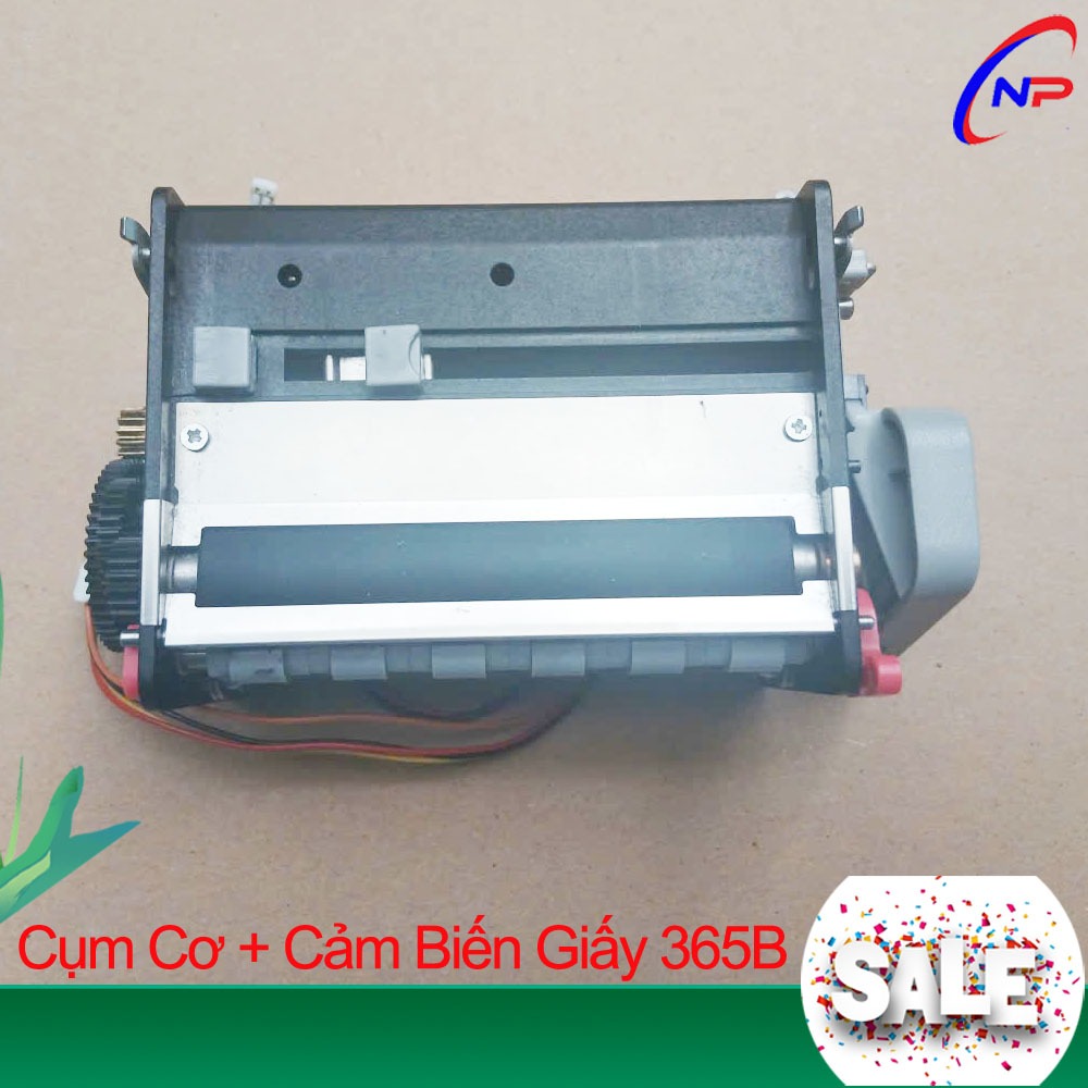 Cụm Cơ Kéo Giấy + Cảm Biến Giấy Máy In Xprinter XP 365B - Zin Bóc Máy - Chạy Tốt