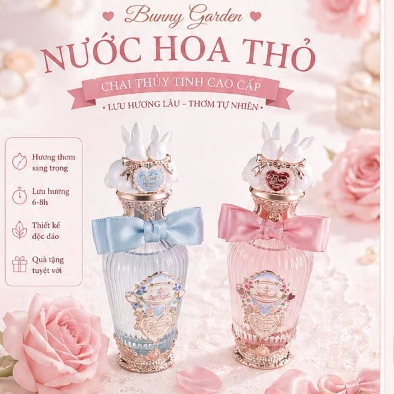 Sẵn _ Flower Knows Gương Thỏ Flower Knows Nước hoa Thỏ