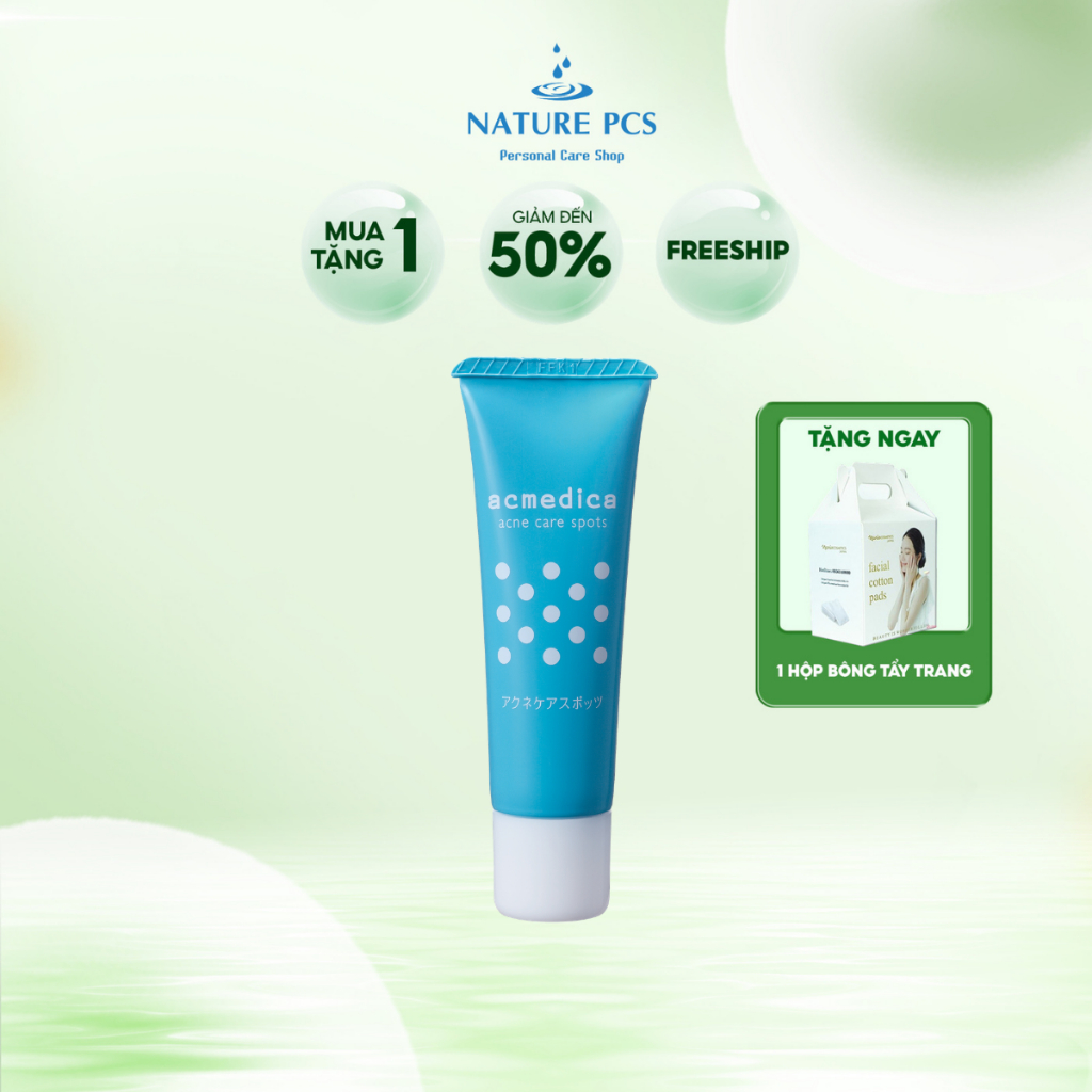 Gel ngừa mụn & sẹo thâm Naris Acmedica Acne Care Spots 25gr