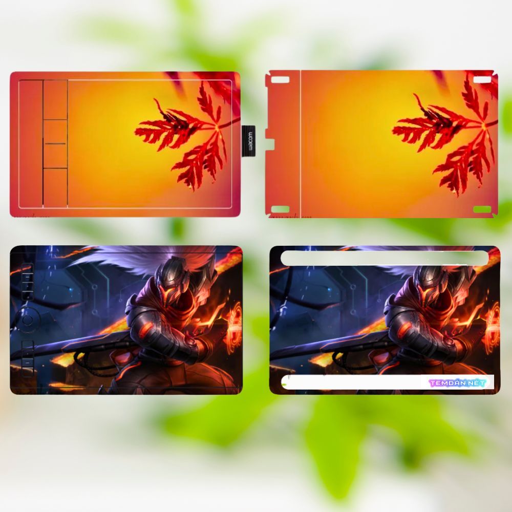 Bộ Skin Bảng vẽ Wacom CTH 480, 680, 490, 690, 470,PTH 660 CTL 472, 672, 480, 680, 4100, 6100,...