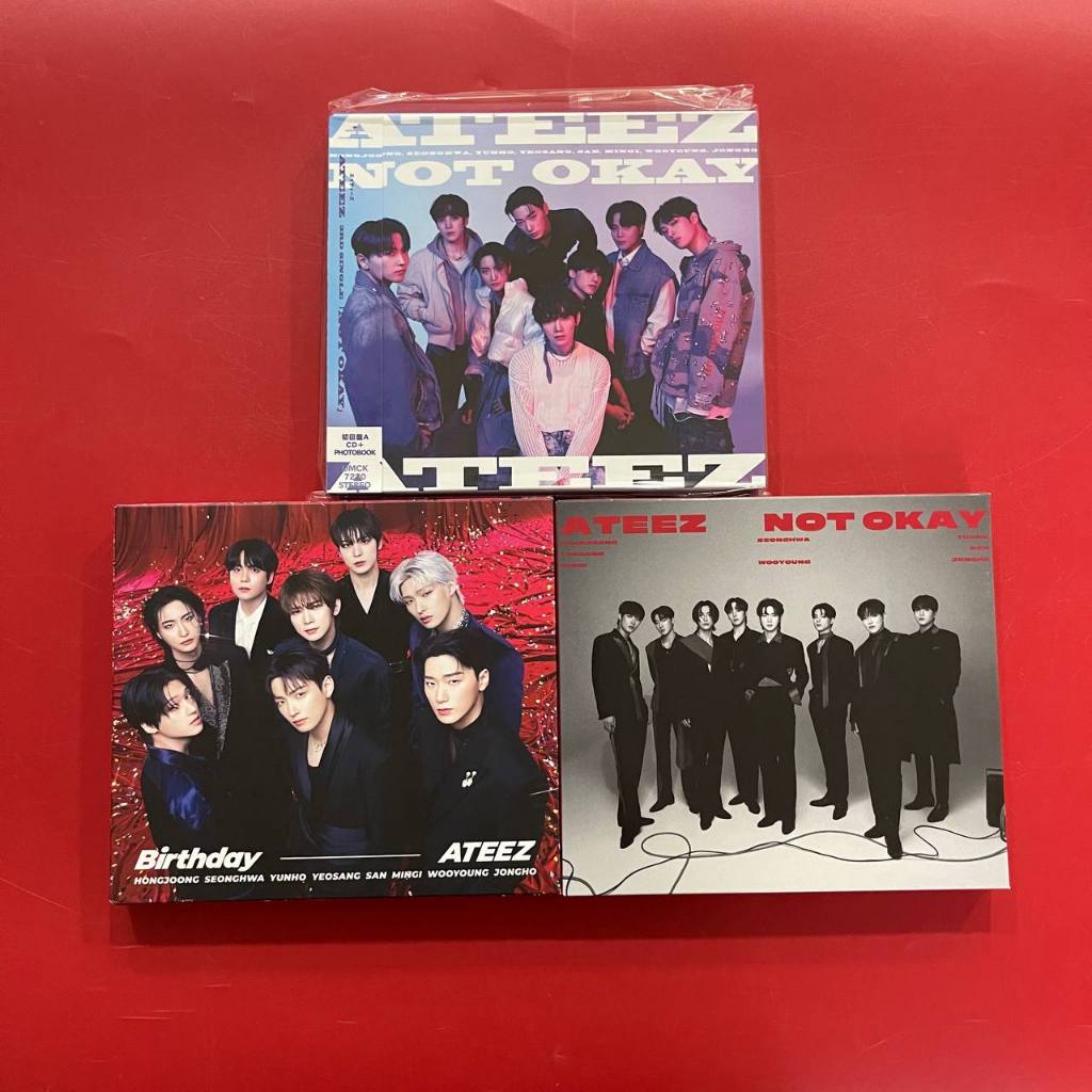 Album ATEEZ Kpop cũ chính hãng – Treasure / Zero: Fever / The World / Spin Off