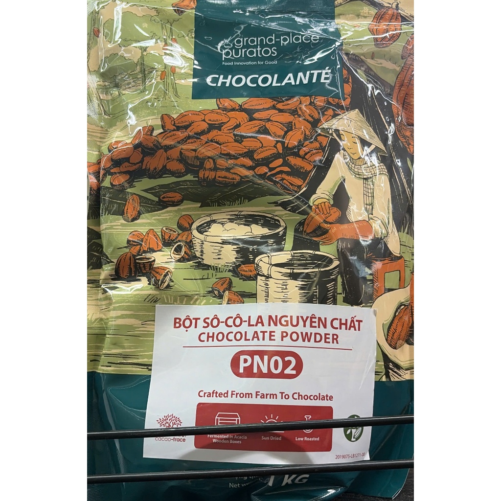 Bột Chocolate Nguyên Chất Puratos 1kg