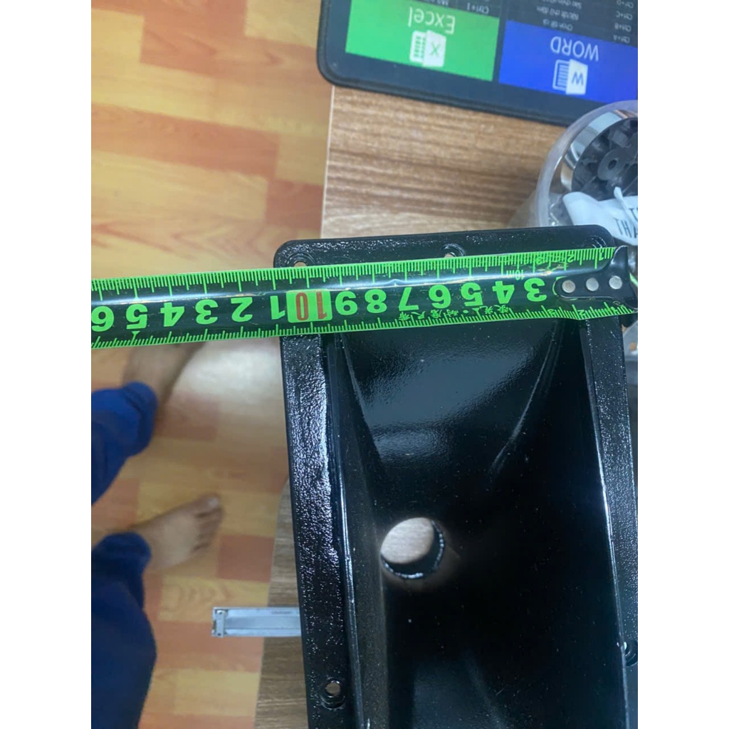 phễu loa kèn chữ nhật 11 x28 cm phù hợp cho treble 250 -350 -450